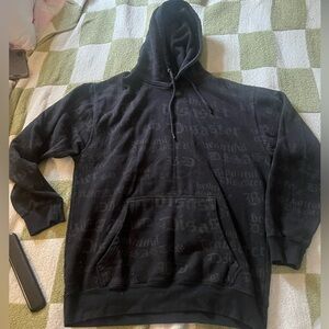 Beautiful Disaster Black Logo Hoodie